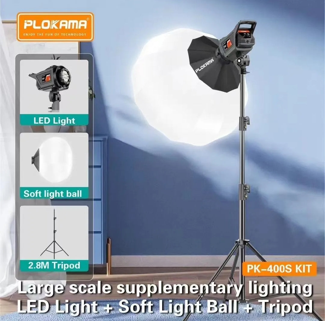 Plokama PK-400s-B Softbox Lighting Kit