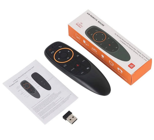 G10S Air Mouse Remote with Voice Control – 2.4GHz - Touseef Electronics