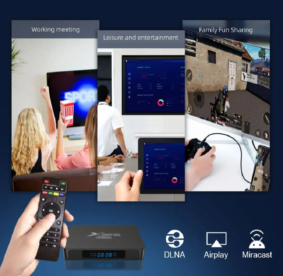 100% Original X96Q Pro Android TV Box 1GB RAM 8GB ROM - Touseef Electronics