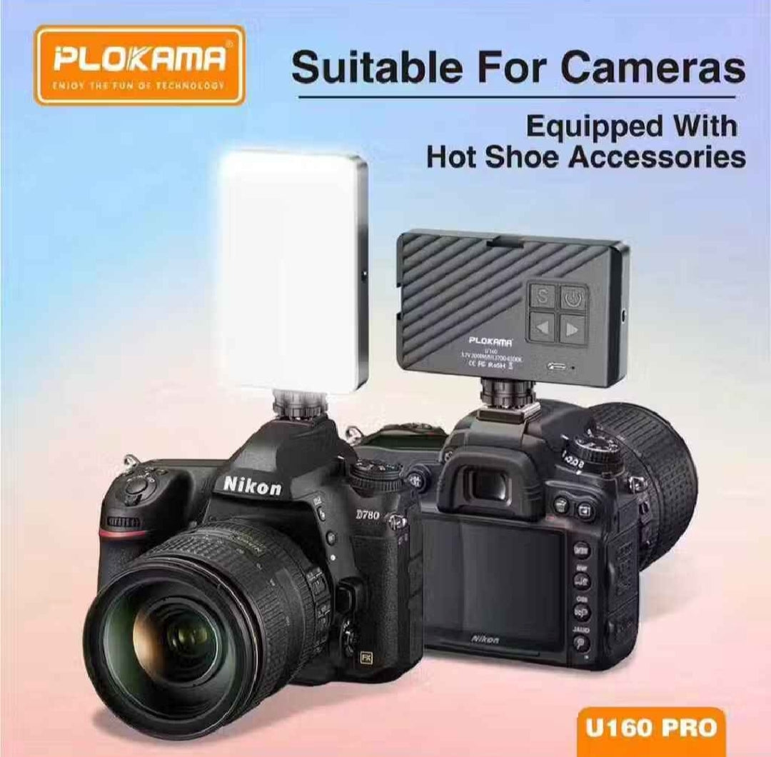 Plokama U160 Pro RGB LED Photography/Videography Fill Light - Touseef Electronics