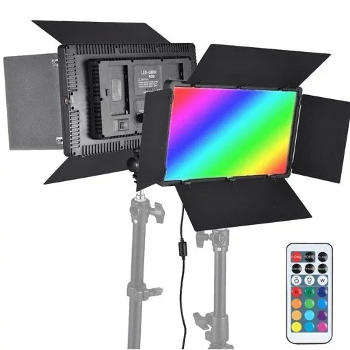 YM200 Rechargeable LED Ring Light Video Rig – 20W | 2500K–8500K | CRI 96+ | 8000mAh Battery