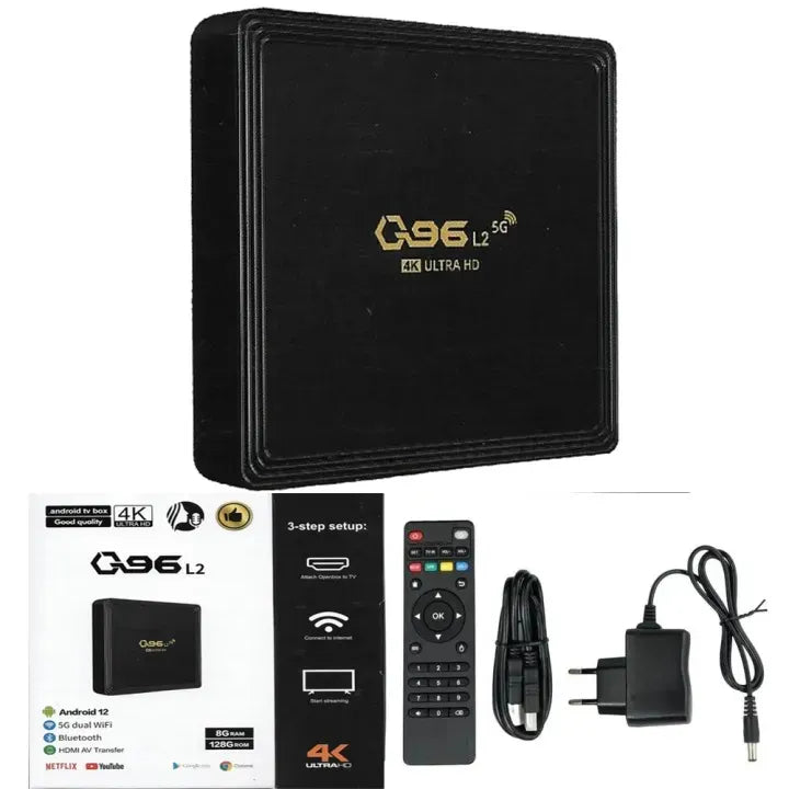 Q96 L2 Android TV Box β 1GB RAM / 8GB ROM - Touseef Electronics