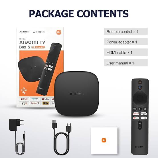 Xiaomi TV Box S (3rd Gen) – 4K Ultra HD Smart Streaming Device