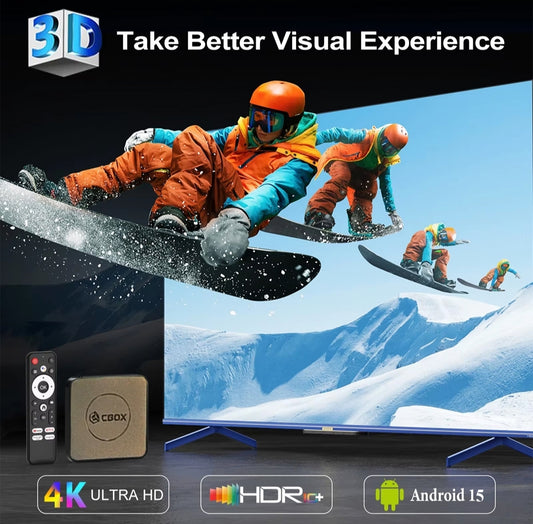 CBox C1000 Android 13 TV Box – 2GB RAM / 8GB ROM | High-Performance Streaming Device - Touseef Electronics