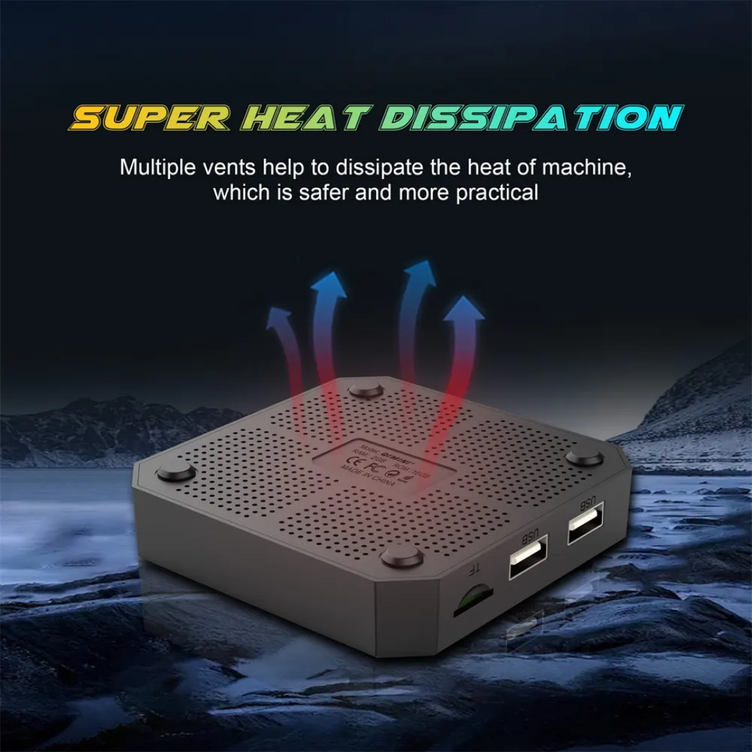 Master Plus Android 14 TV Box – 2GB/16GB | Dynamic UI | WiFi 6 | BT 5.4 | 3 Months Warranty