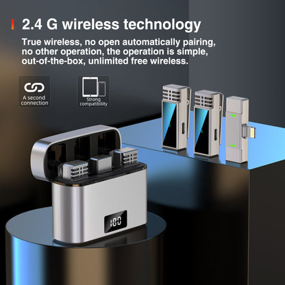 Jmary MW-15 Wireless Microphone for iOS & Android