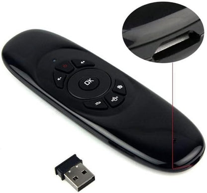 Air Mouse Remote with Keyboard and 7 Color Backlit