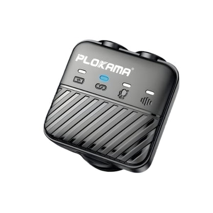 Plokama VM-80 Wireless Dual Microphone with Noise Reduction – Dual Mic for iOS & Android