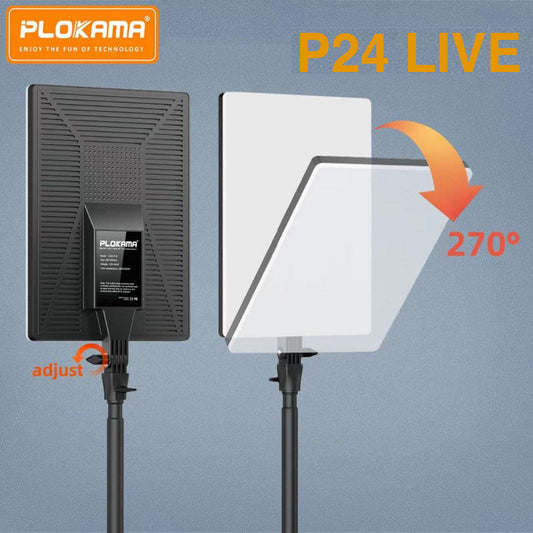 Plokama LIVE-P24 LED Photography & Videography Fill Light