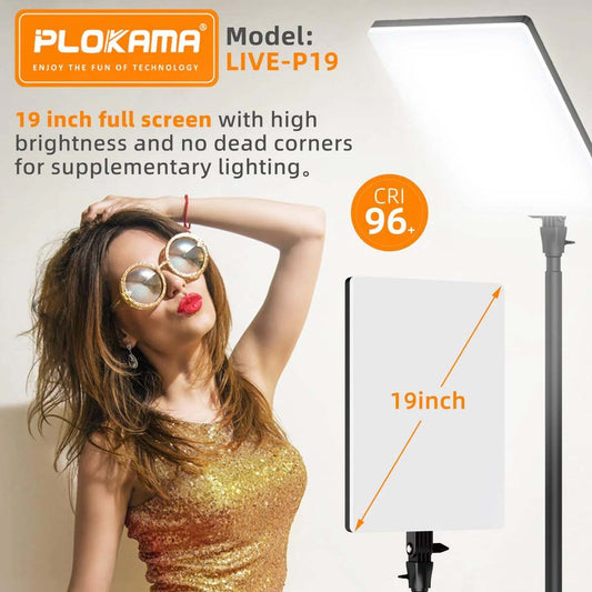 Plokama LIVE-P19 LED Photography & Videography Fill Light