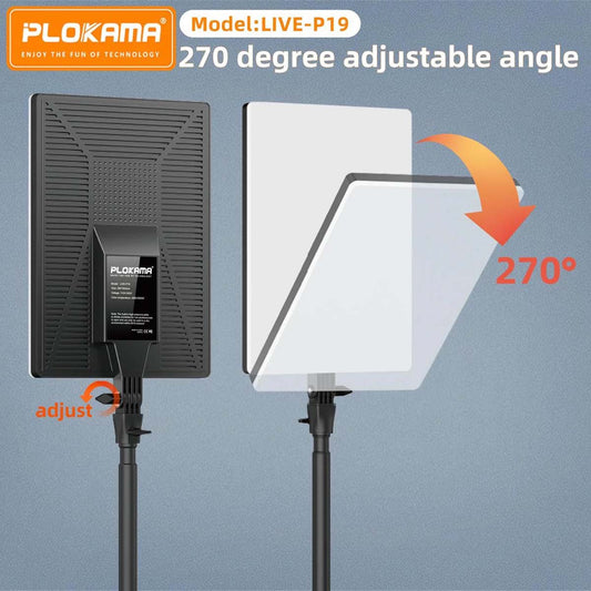 Plokama LIVE-P19 LED Photography & Videography Fill Light