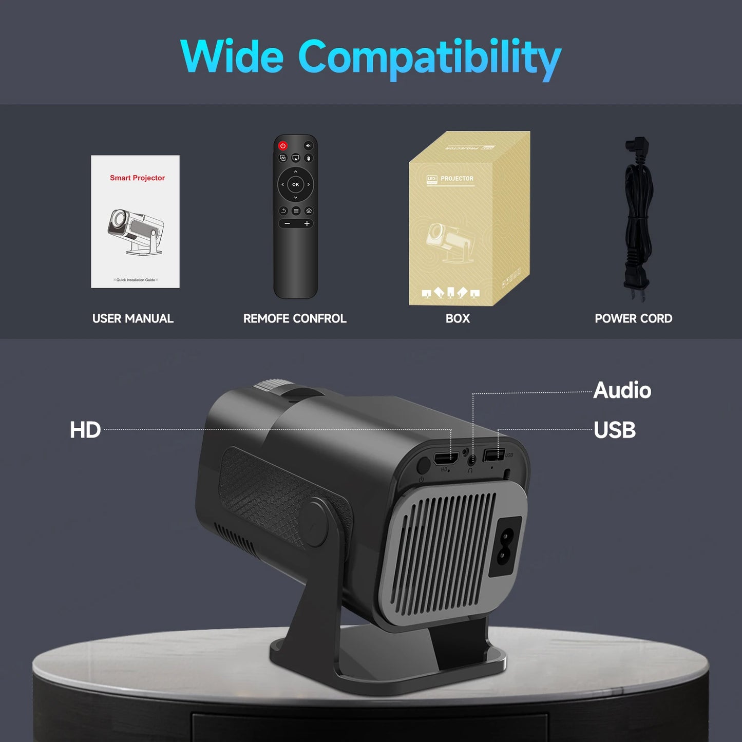 Magcubic HY320 Mini Projector 4K