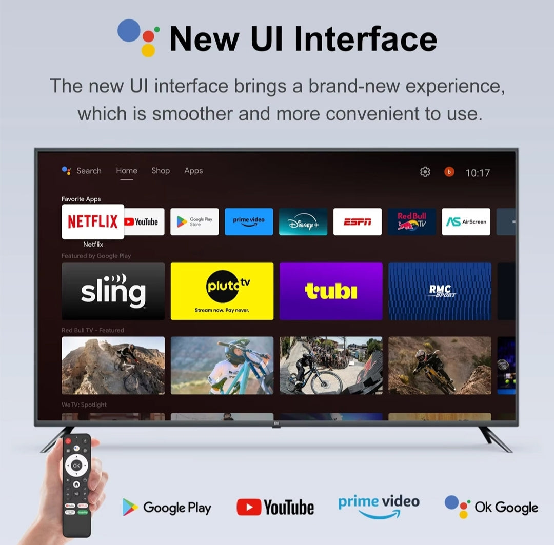 YouTube Pro Android 13 TV Box – 2GB RAM / 8GB ROM | WiFi 6 | Bluetooth 5.4| Voice Remote