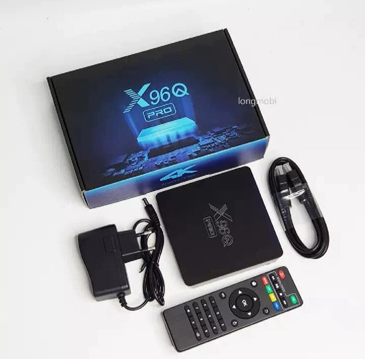 100% Original X96Q Pro Android TV Box 1GB RAM 8GB ROM - Touseef Electronics