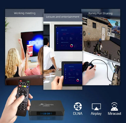 100% Original X96Q Pro Android TV Box 1GB RAM 8GB ROM - Touseef Electronics