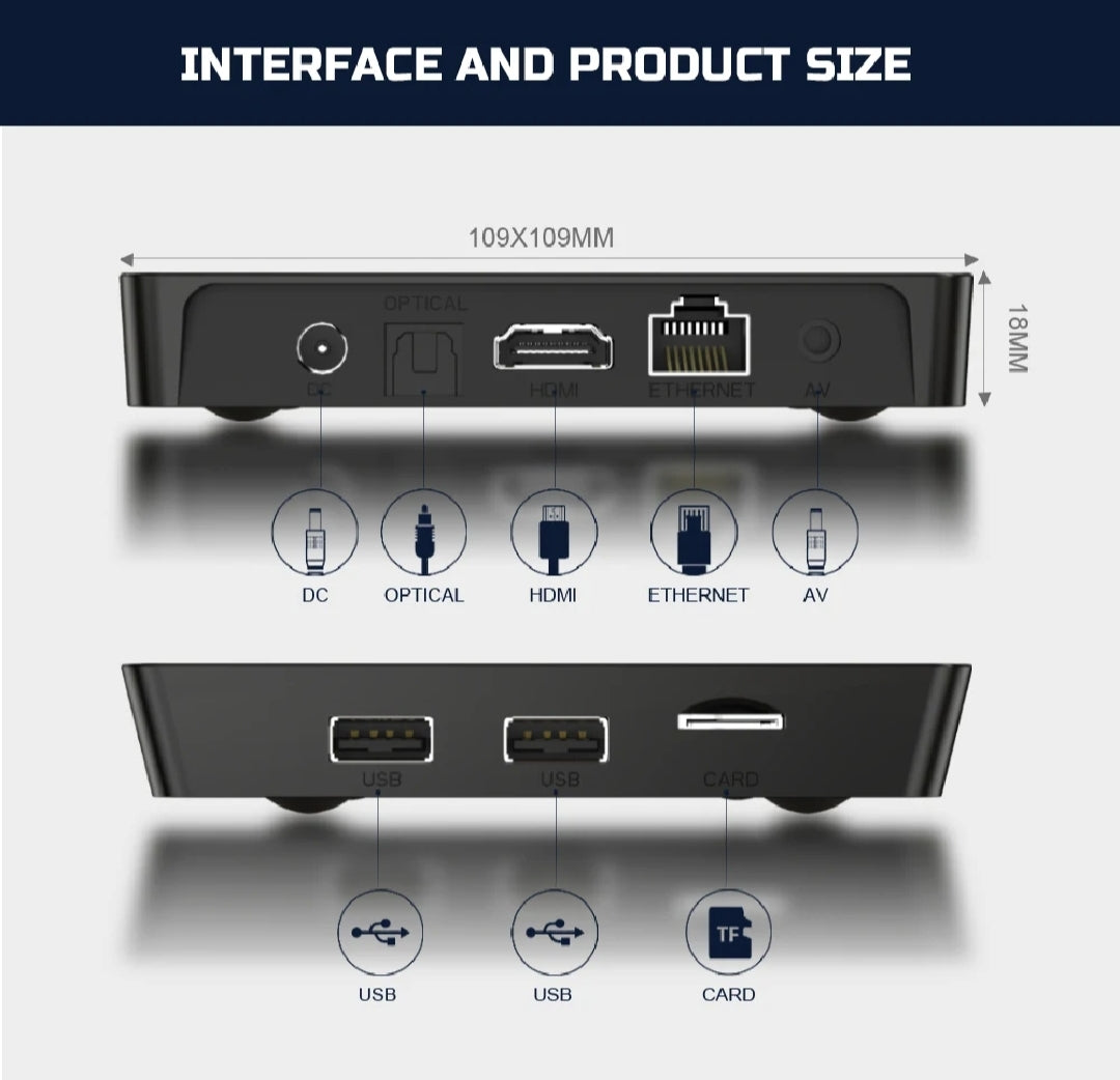 100% Original X96Q Pro Android TV Box 1GB RAM 8GB ROM - Touseef Electronics