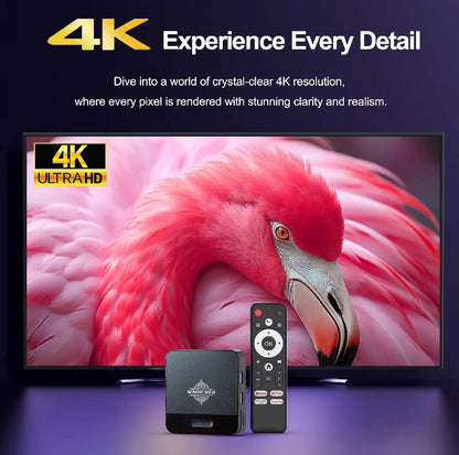 Magic Pro Neo Android 14 TV Box – 2GB/16GB - Touseef Electronics