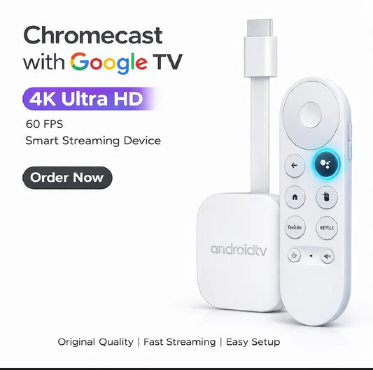 Android TV Stick S1 Pro 2GB/16GB – RK3518 | WiFi 6 | Bluetooth 5.4 | 4K Ultra HD | Voice Remote