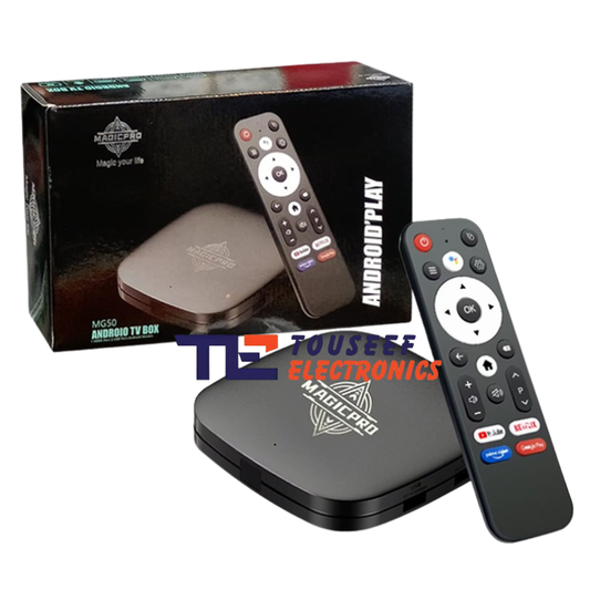 Magic Pro Android TV Box – 2GB/8GB | GK-63 | Latest UI| WiFi 6 | Bluetooth 5.0