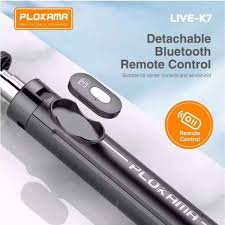 Plokama LIVE-K7 Live Streaming Bracket Selfie Stick / Tripod (110CM) | Touseef Electronics