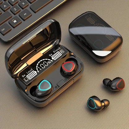 M10 Wireless Earbuds with Power Bank