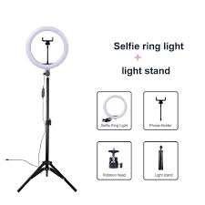 7ft Adjustable Ring Light Tripod Stand with 1/4” Screw Mount | Touseef Electronics - Touseef Electronics